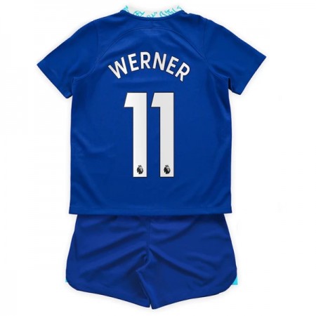 Jalkapallo Pelipaidat/Peliasut Chelsea Werner 11 Lasten Kotipelipaita 2022-23